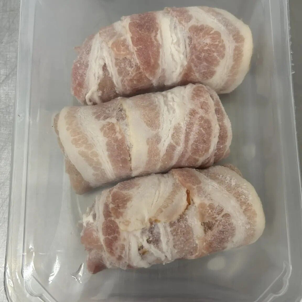 Куриные рулетики в беконе с/м, 3 шт* 140г