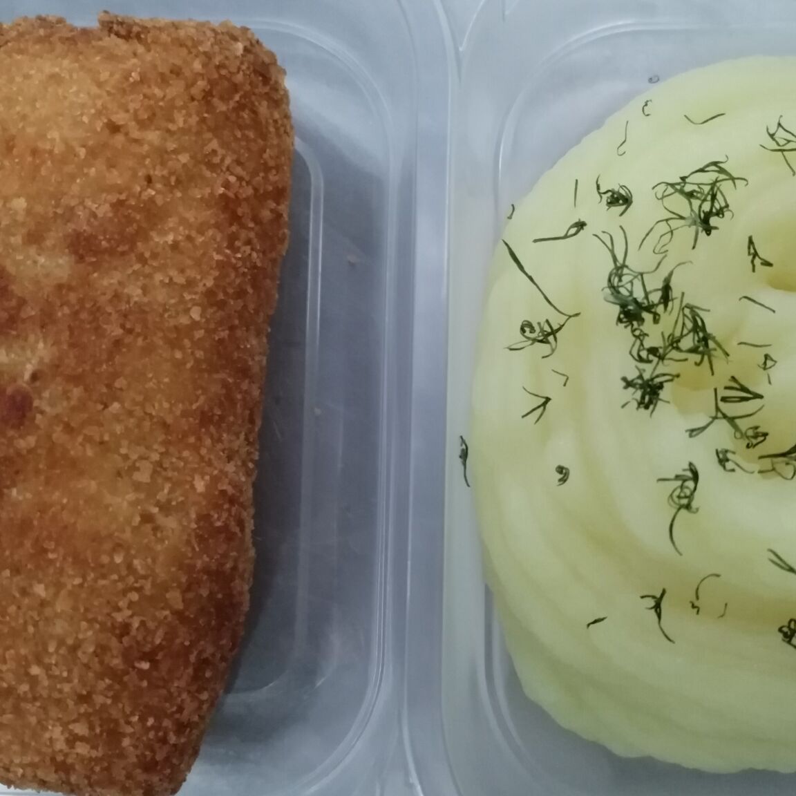 Куриные рулетики с картофельным пюре 250г