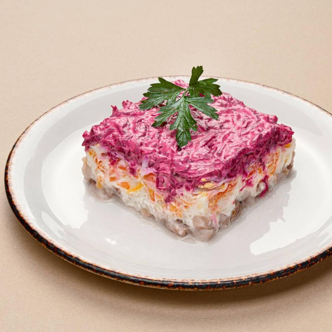 СЕЛЬДЬ ПОД ШУБОЙ 100ГР