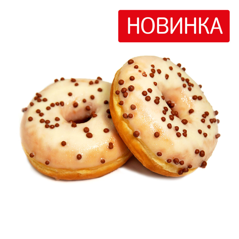 Донат с карамелью, 2 шт.