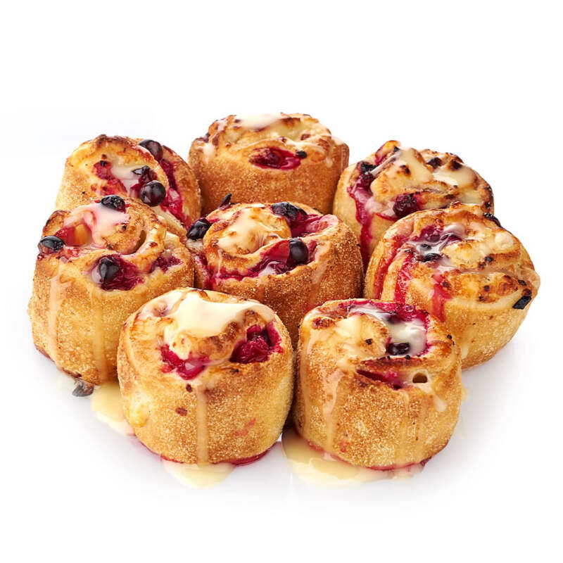 Рулетики с Ягодами