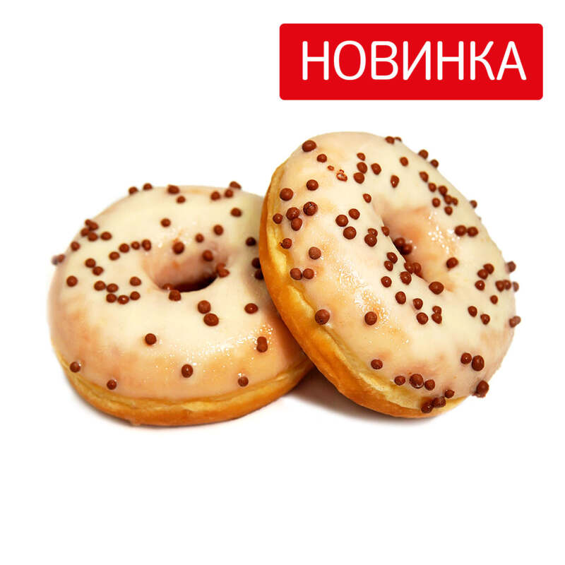 Донат с карамелью, 2 шт.