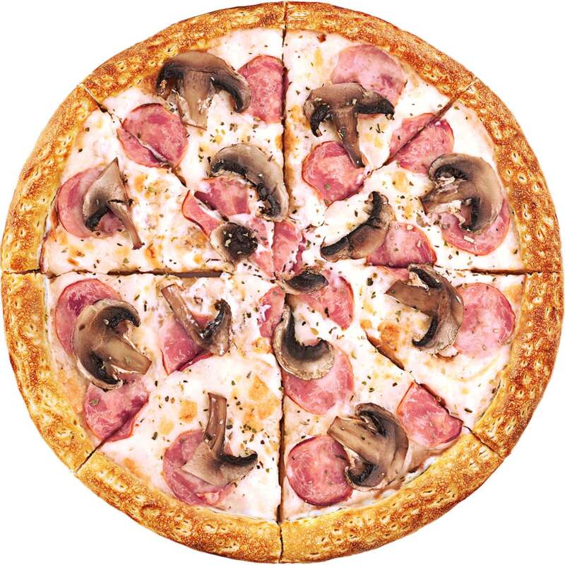 Грибы и Ветчина..