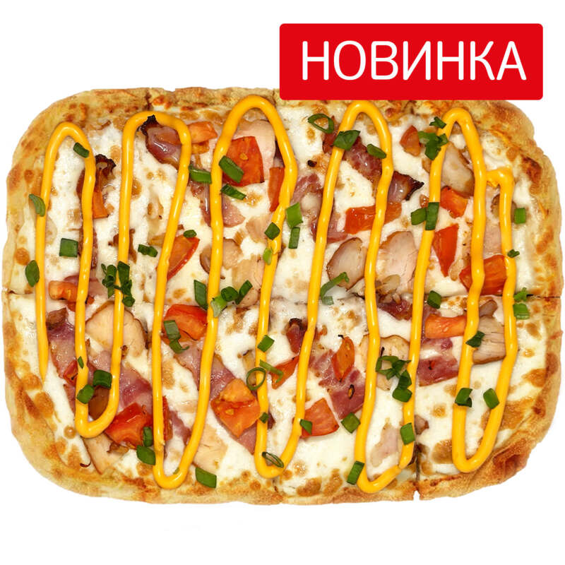 Римская Пицца Сырный Дон Бекон