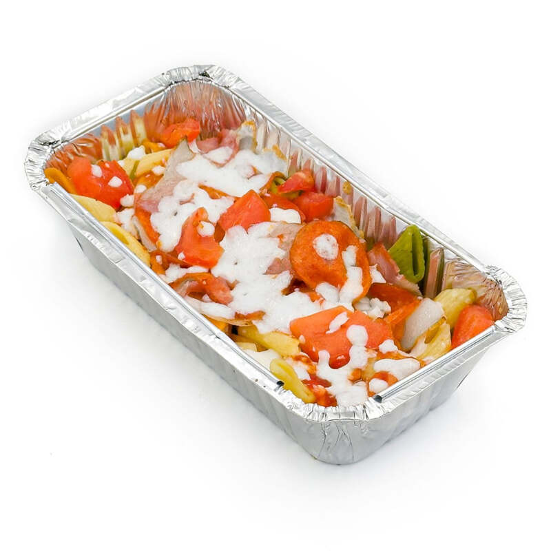 Паста Томаты и Пепперони