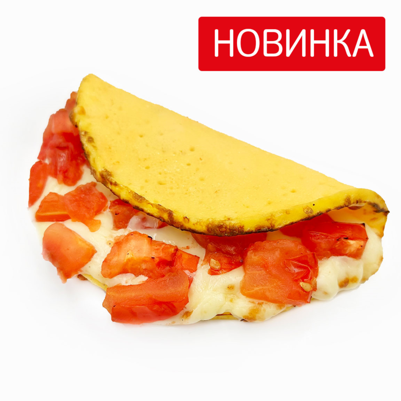 Омлет с томатами