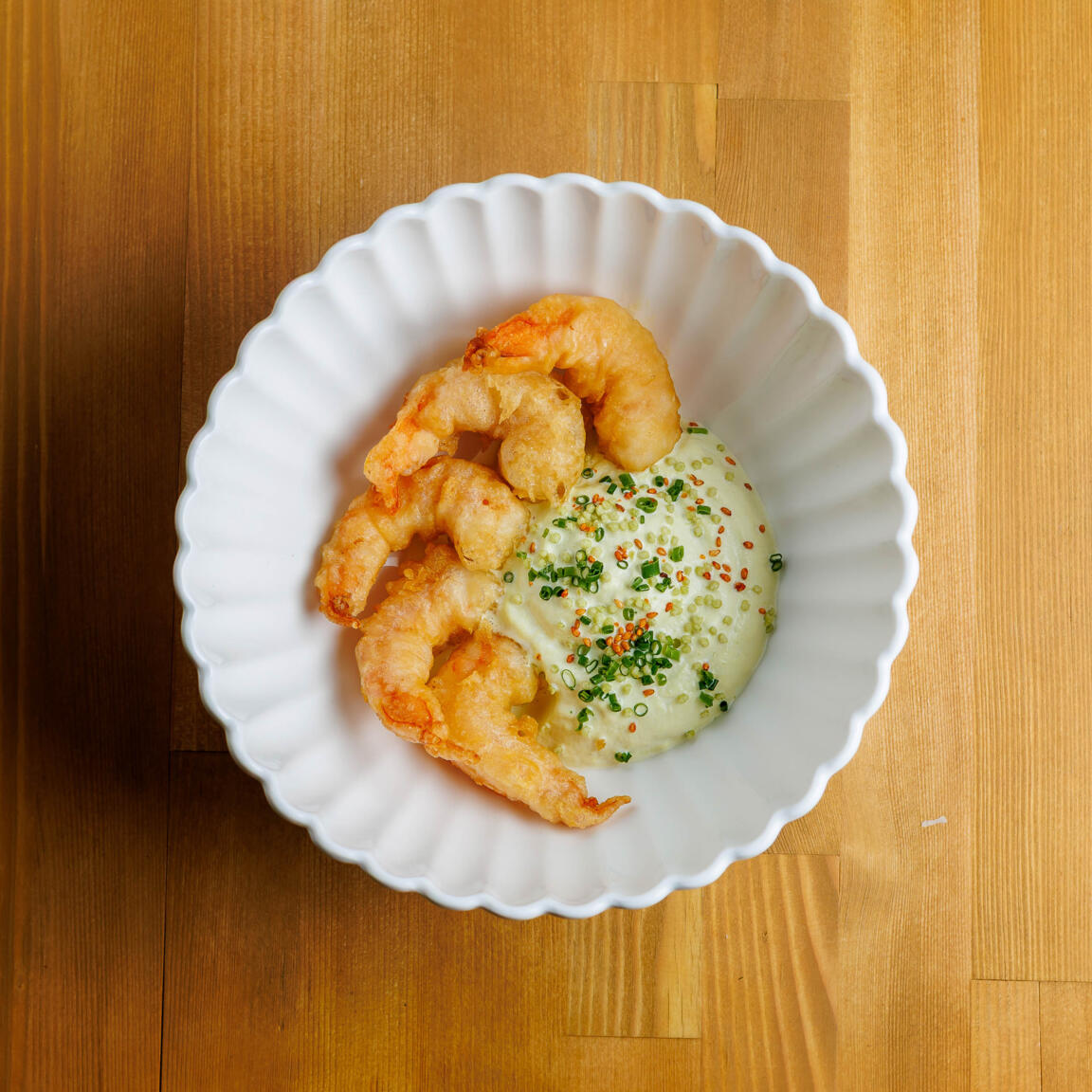 Креветки васаби