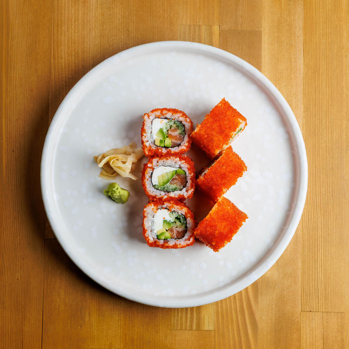 Калифорния с лососем