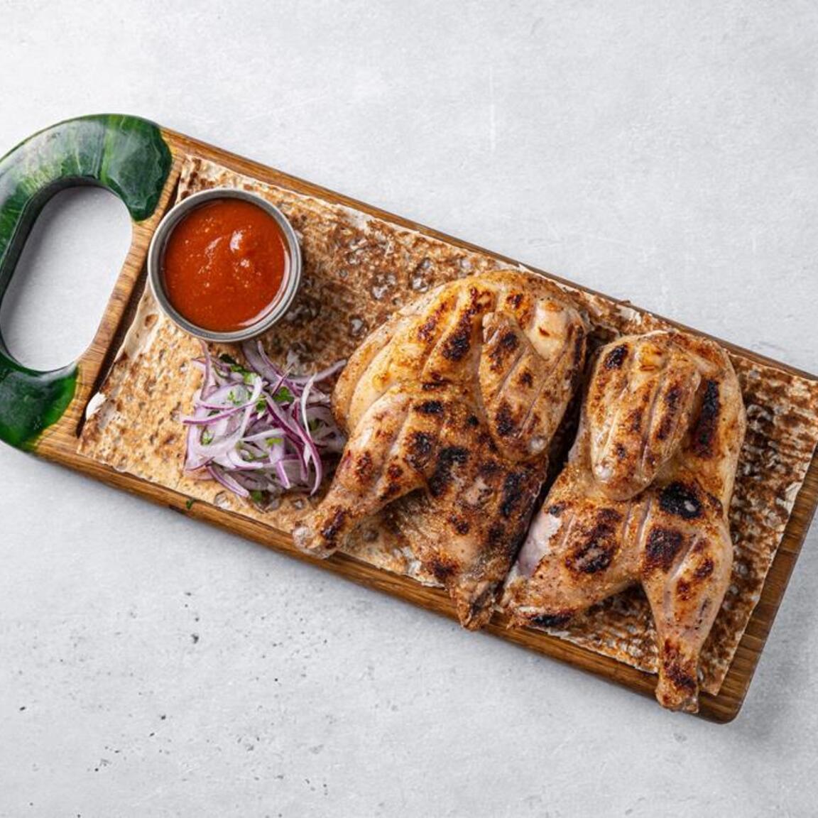 Цыпленок на Мангале