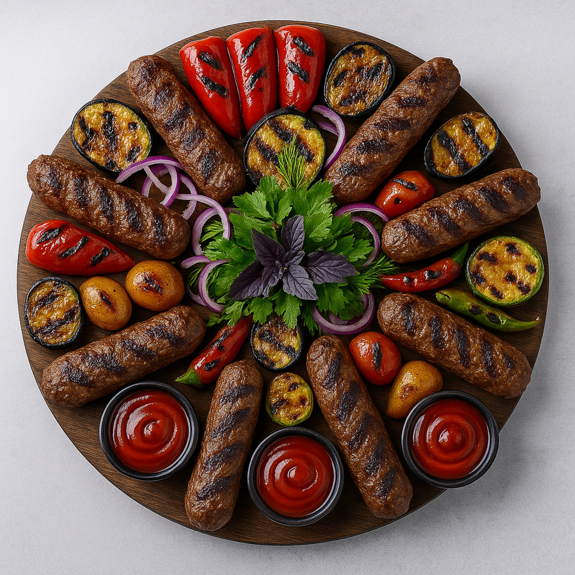 Люля-кебаб от шефа из баранины