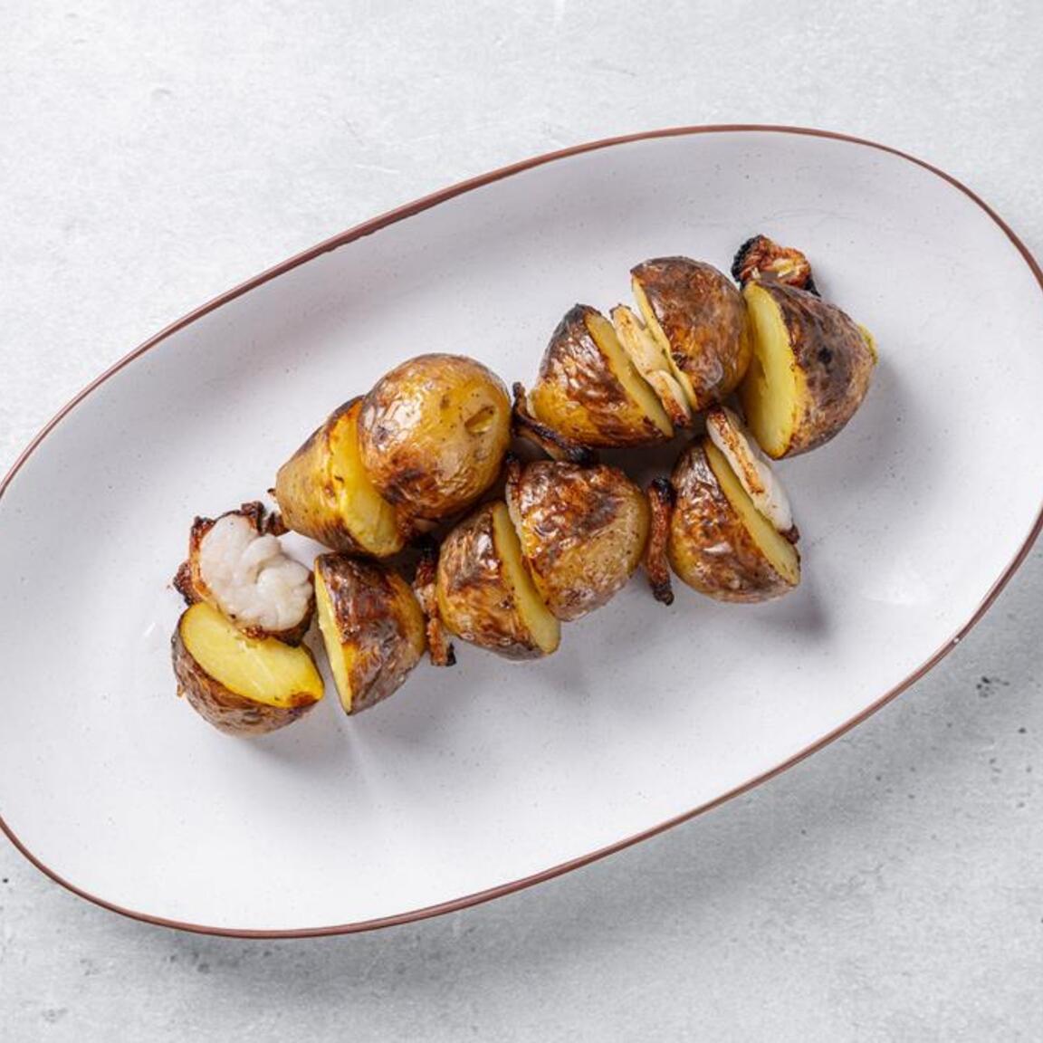 Мини- картофель с курдюком