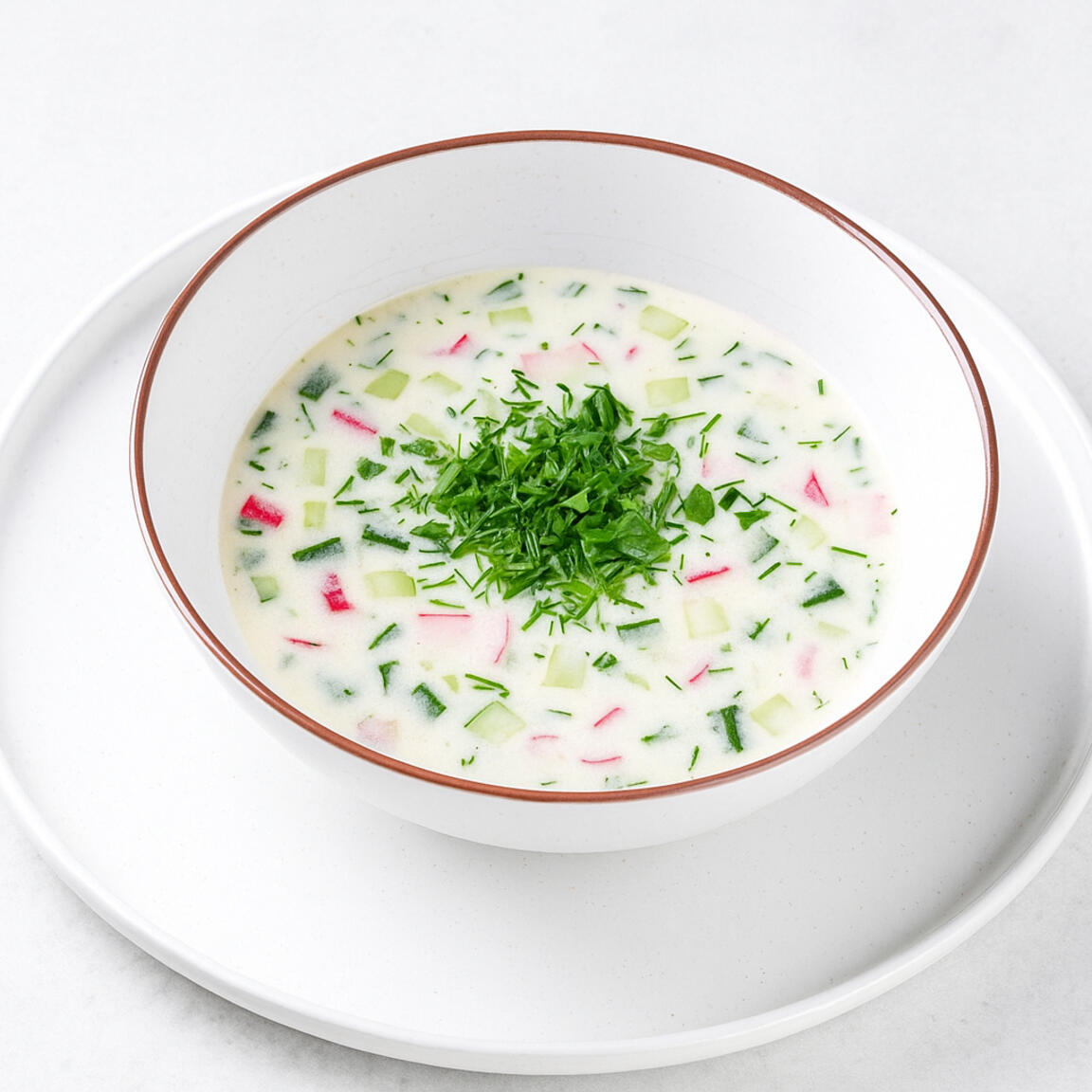 Окрошка на мацони