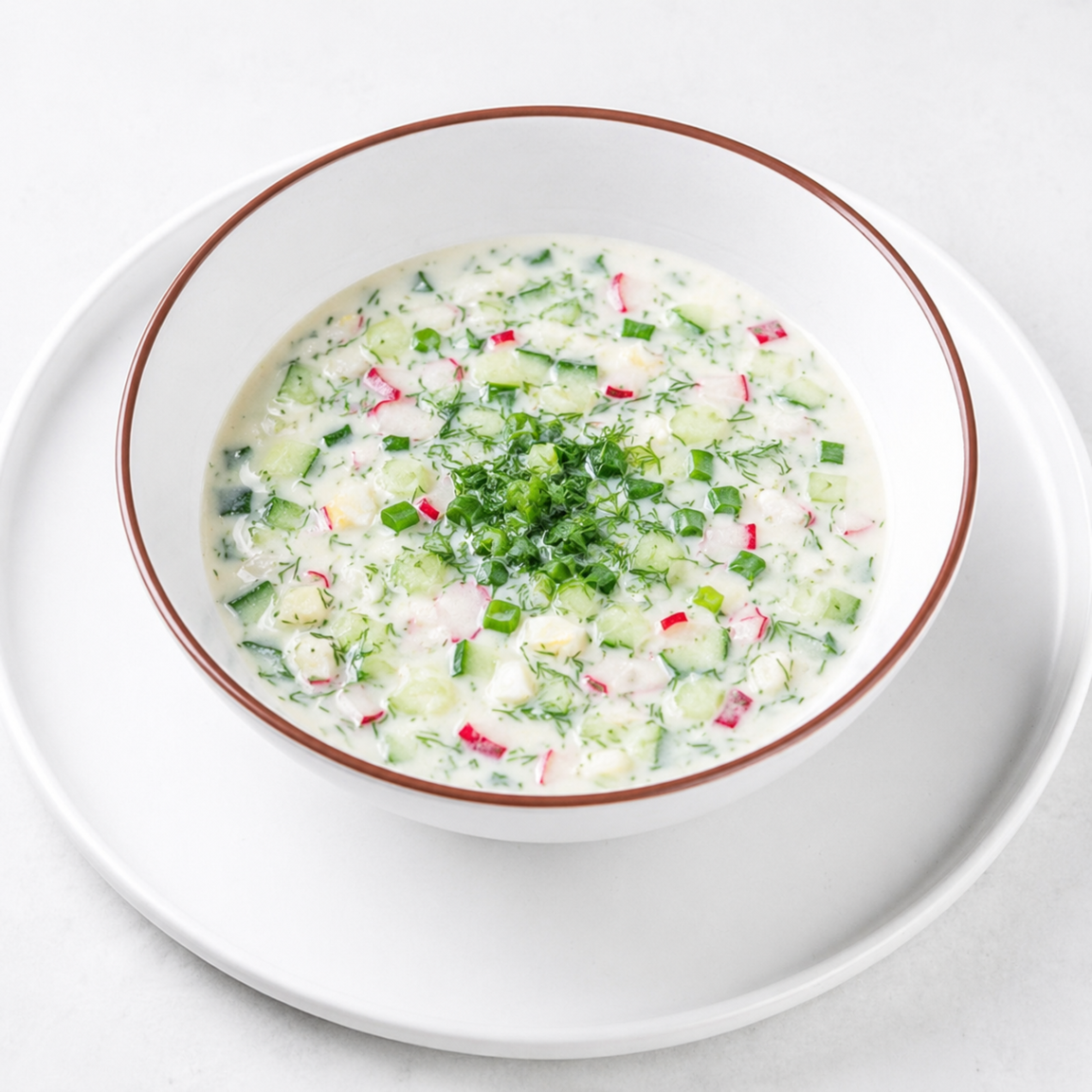 Окрошка на мацони