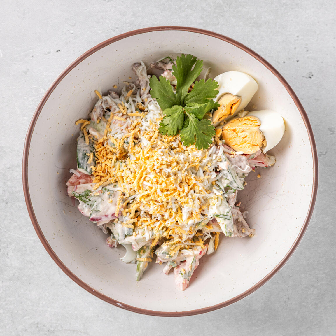 Салат Бахор с говяжьей мякоти