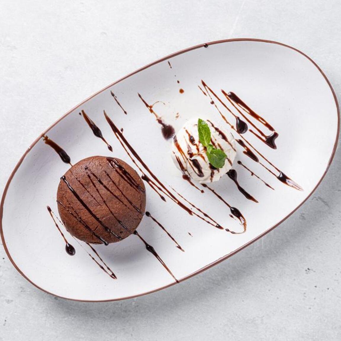 Шоколадный фондан