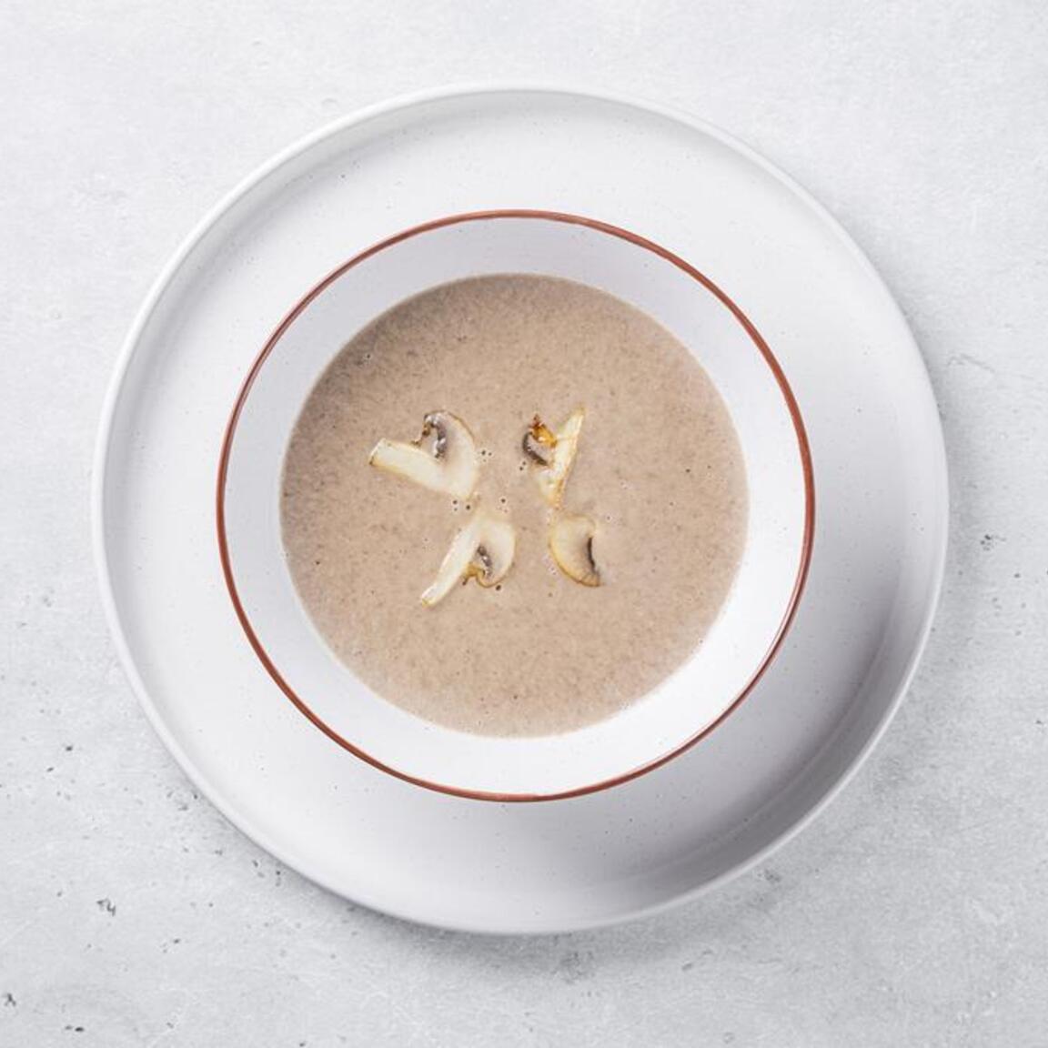 Грибной крем-суп