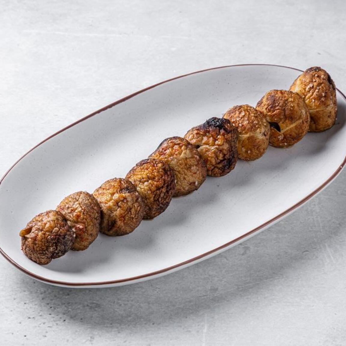 Шампиньоны на углях