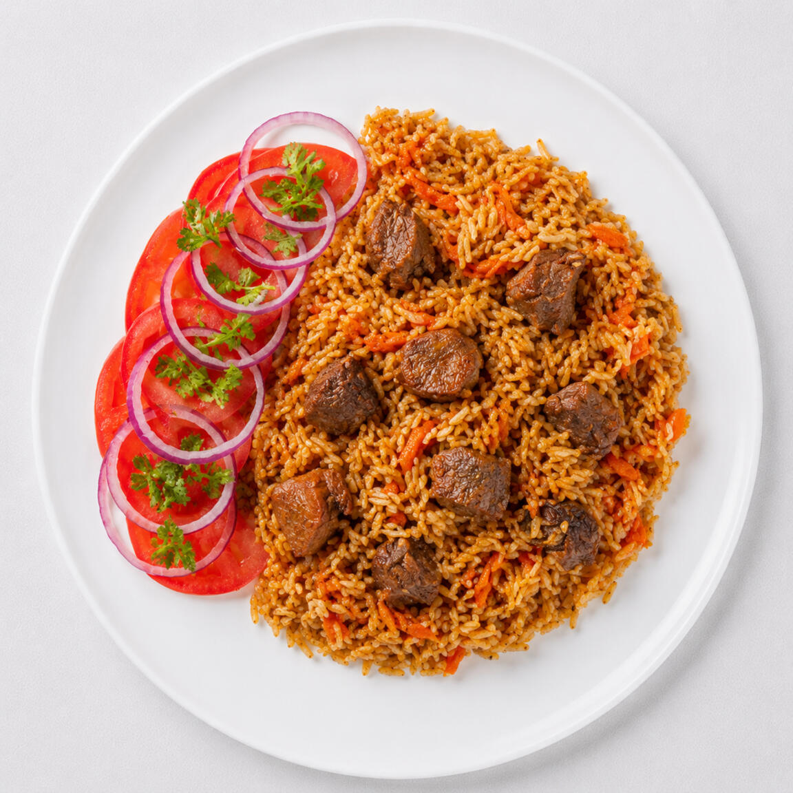 Плов из баранины