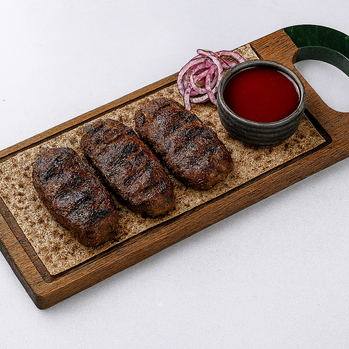 Хан-кебаб люля  из печени барана