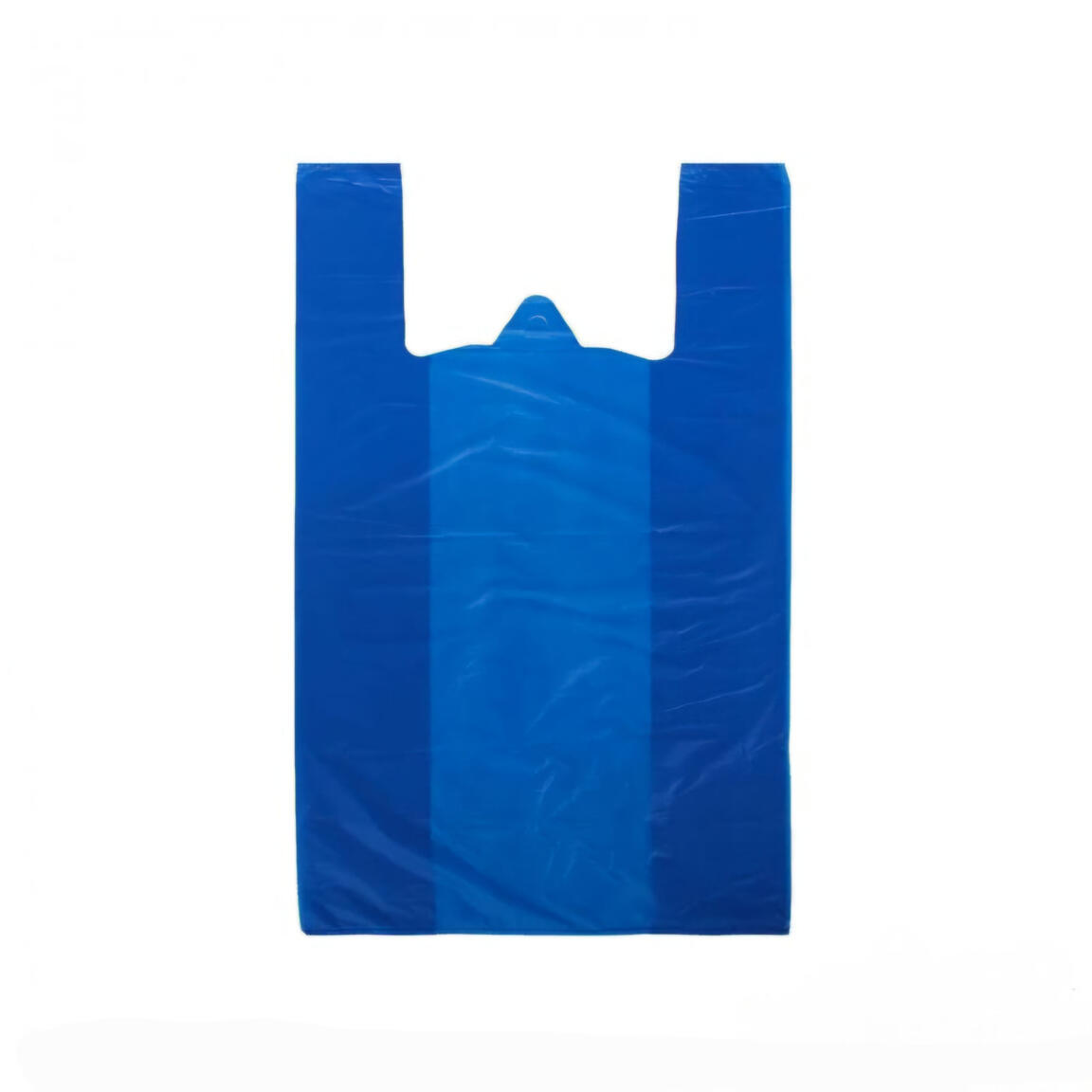 Пакет-майка 24+12х44 12мкм СИНЯЯ 1/100/5000**