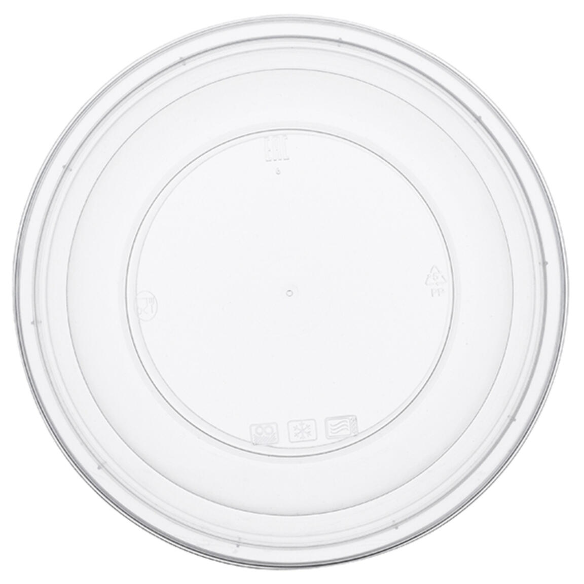 Круглое Дно ССПК-14154-500 мл черное (PP) (D-144, H-59 мм) BRO PACK 50шт/300шт
