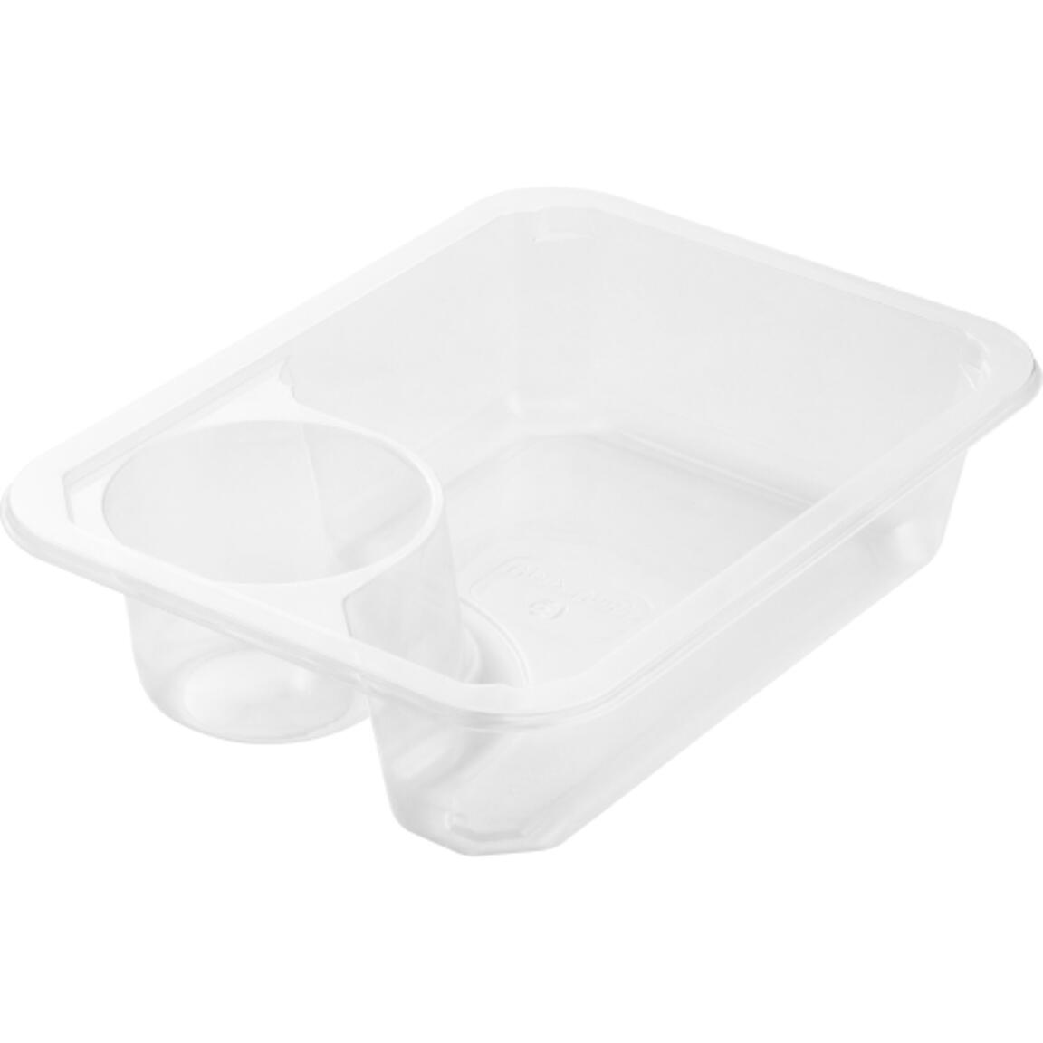 Лоток под запайку  прозр 187*137*45 соус(635мл) Upax-Unity  40шт/480шт