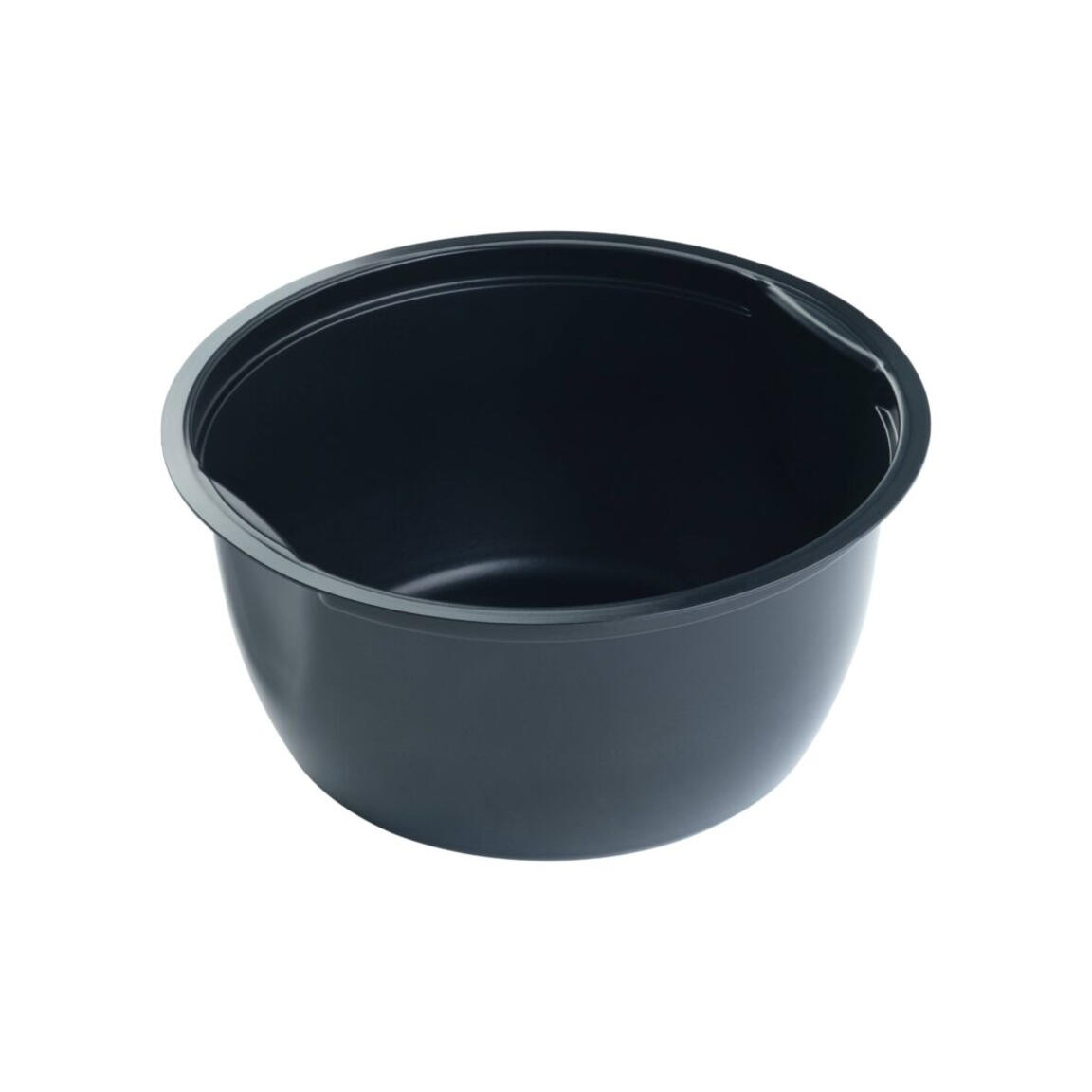 Контейнер М-132 ЧЕРНЫЙ для пищевых продуктов 500мл d132*62,2мм  Upax-Unity  50шт/600шт