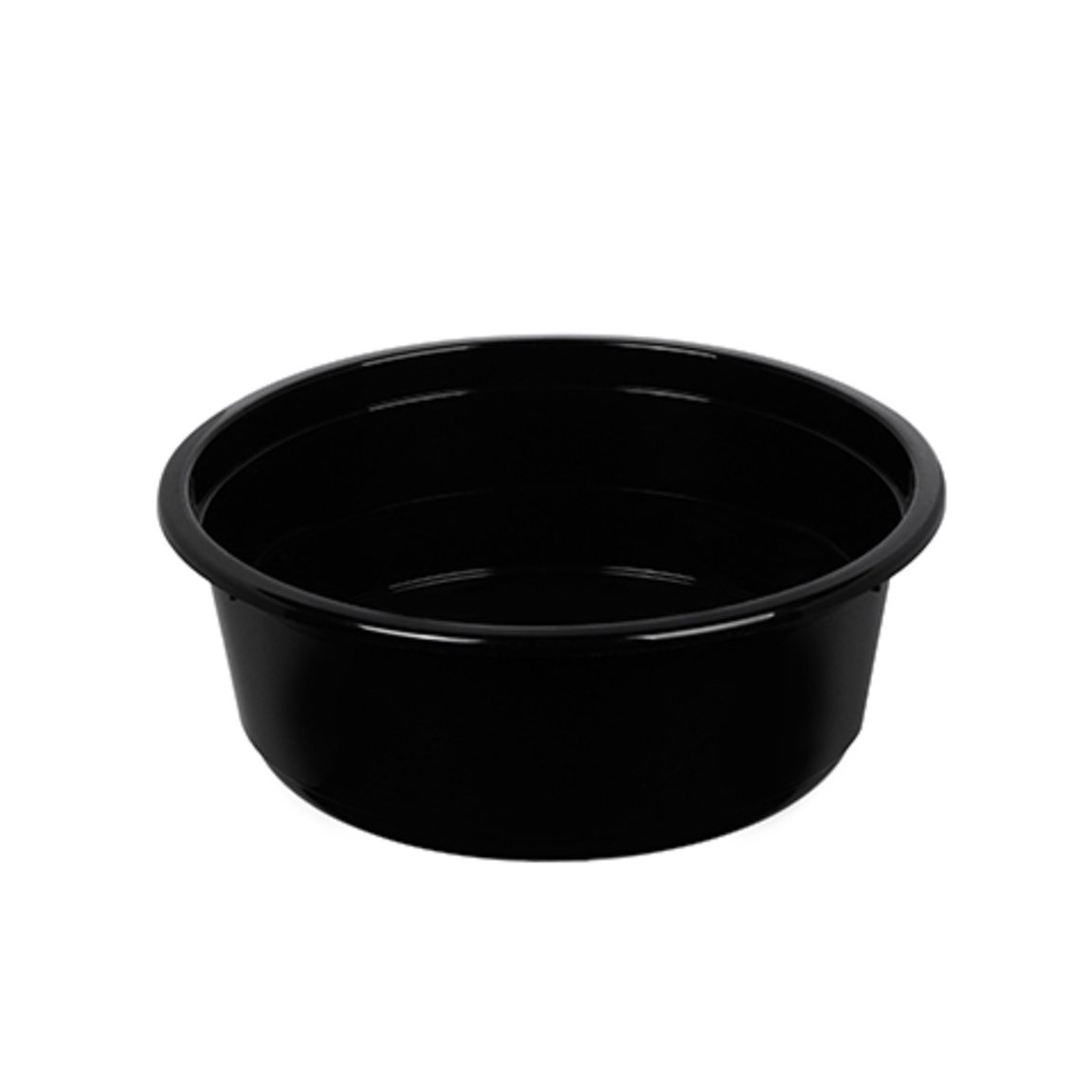Контейнер круглый 115мм 250мл без крышки ЧЕРНЫЕ ВЗЛП/ОЗЛП арт.1546Ч 25шт/500шт