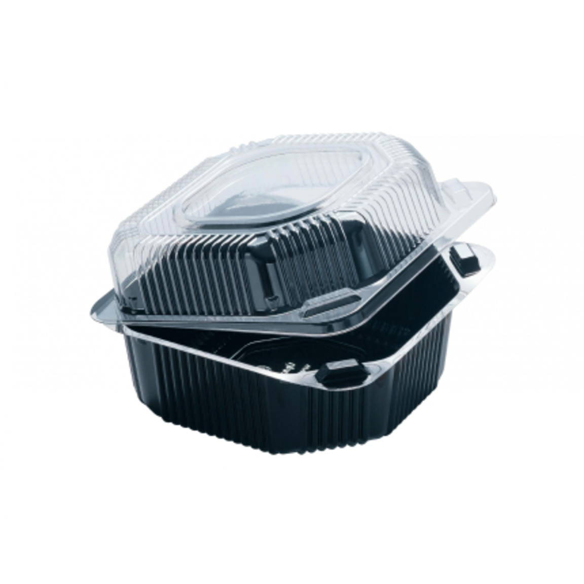 Контейнер с крышкой ПЭТ К-11 Кр(В ) (РК-11) Upax-Unity 110*110*70мм  Двухцветный 100шт/600шт