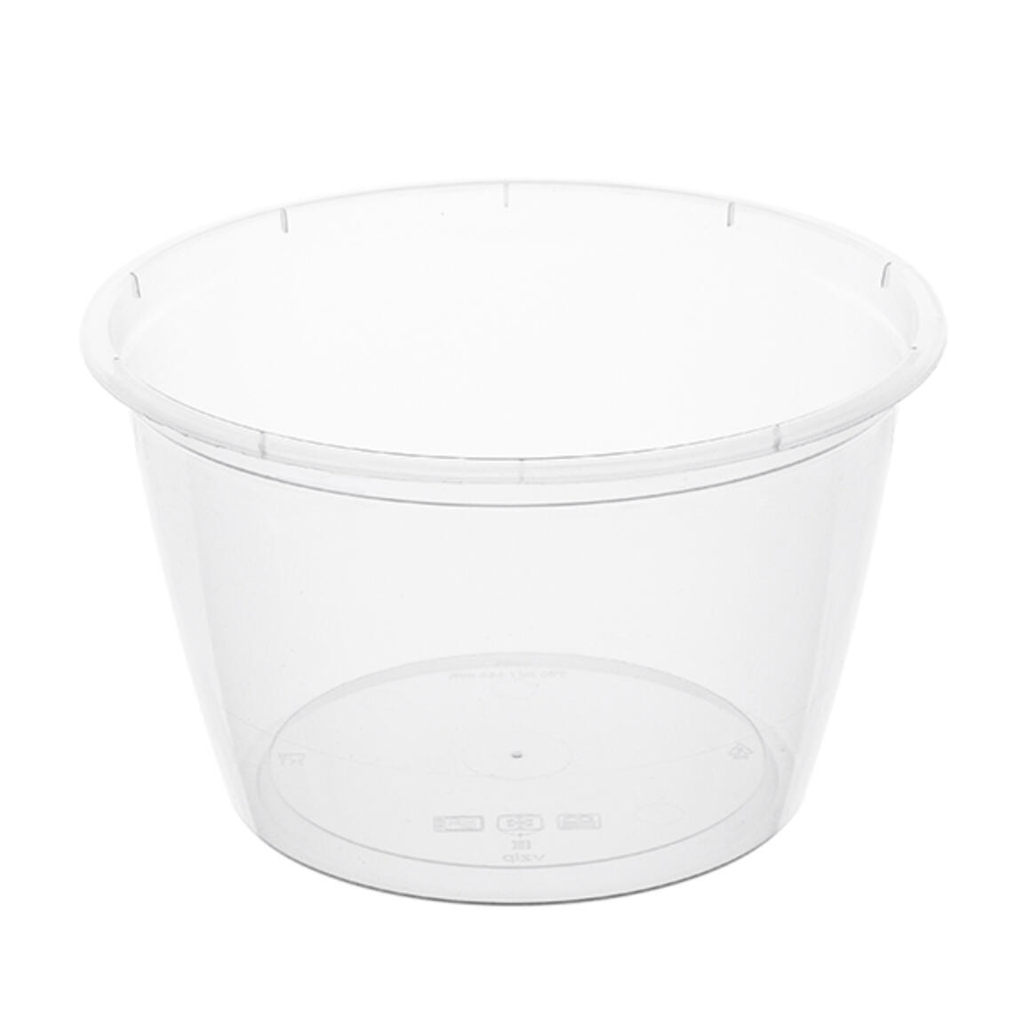 Контейнер Прозрачный 144мм 750мл без крышки ВЗЛП/ОЗЛП арт.1552 1/300