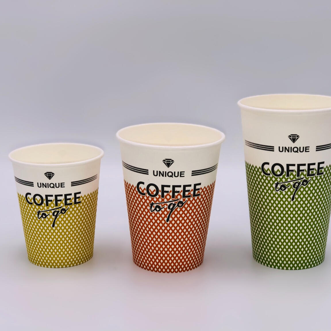 Стакан бумажный ЛигаПак 250мл Cofee To Go 50шт/1000шт