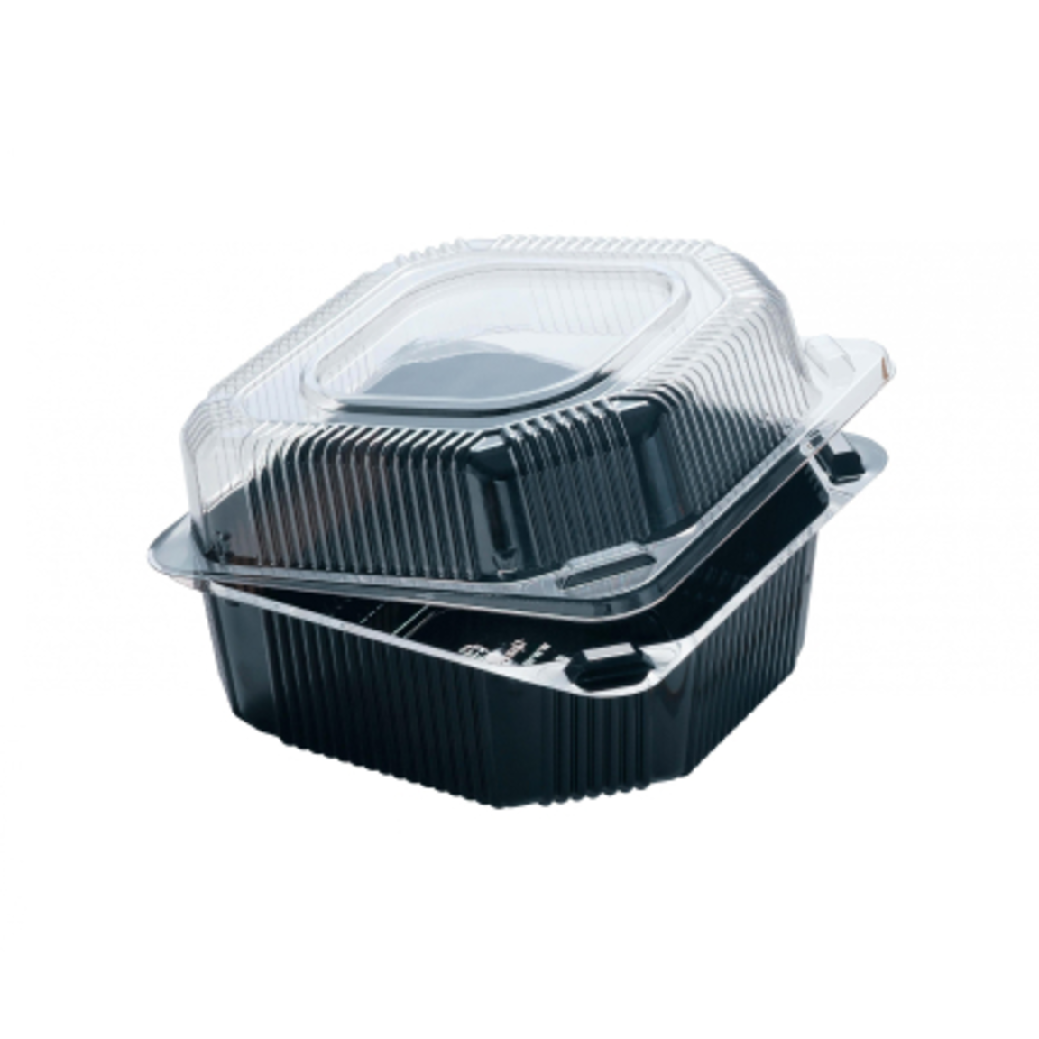 Контейнер с крышкой ПЭТ К-13 Кр(В) (РК-15) Upax-Unity 125*125*80мм Двухцветный 100шт/600шт