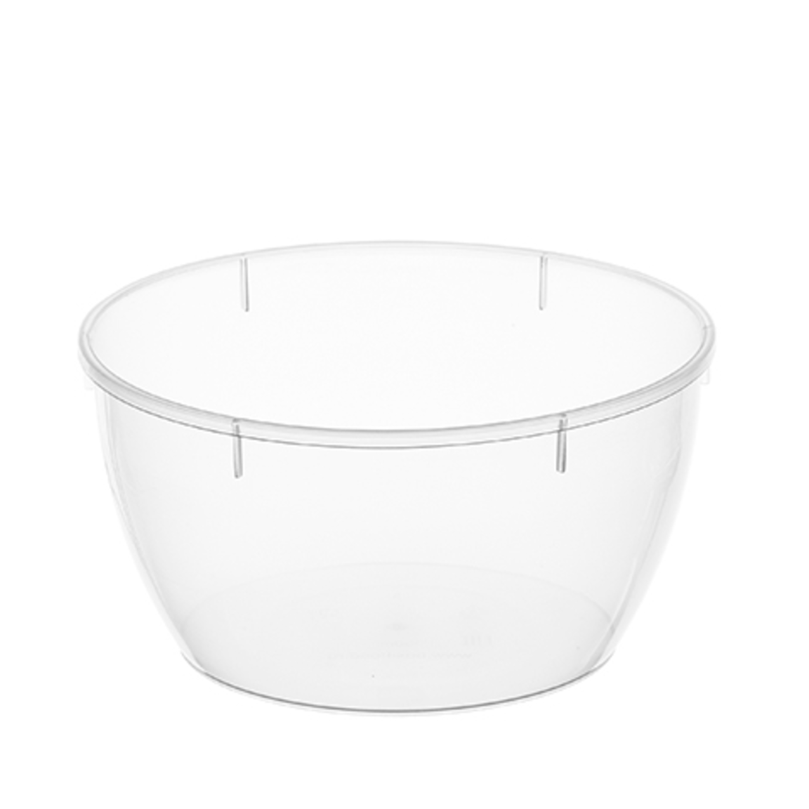 Банка 360мл/112сс с крышкой(КОМПЛЕКТ) ПРОЗРАЧНАЯ арт.1230П 1/216