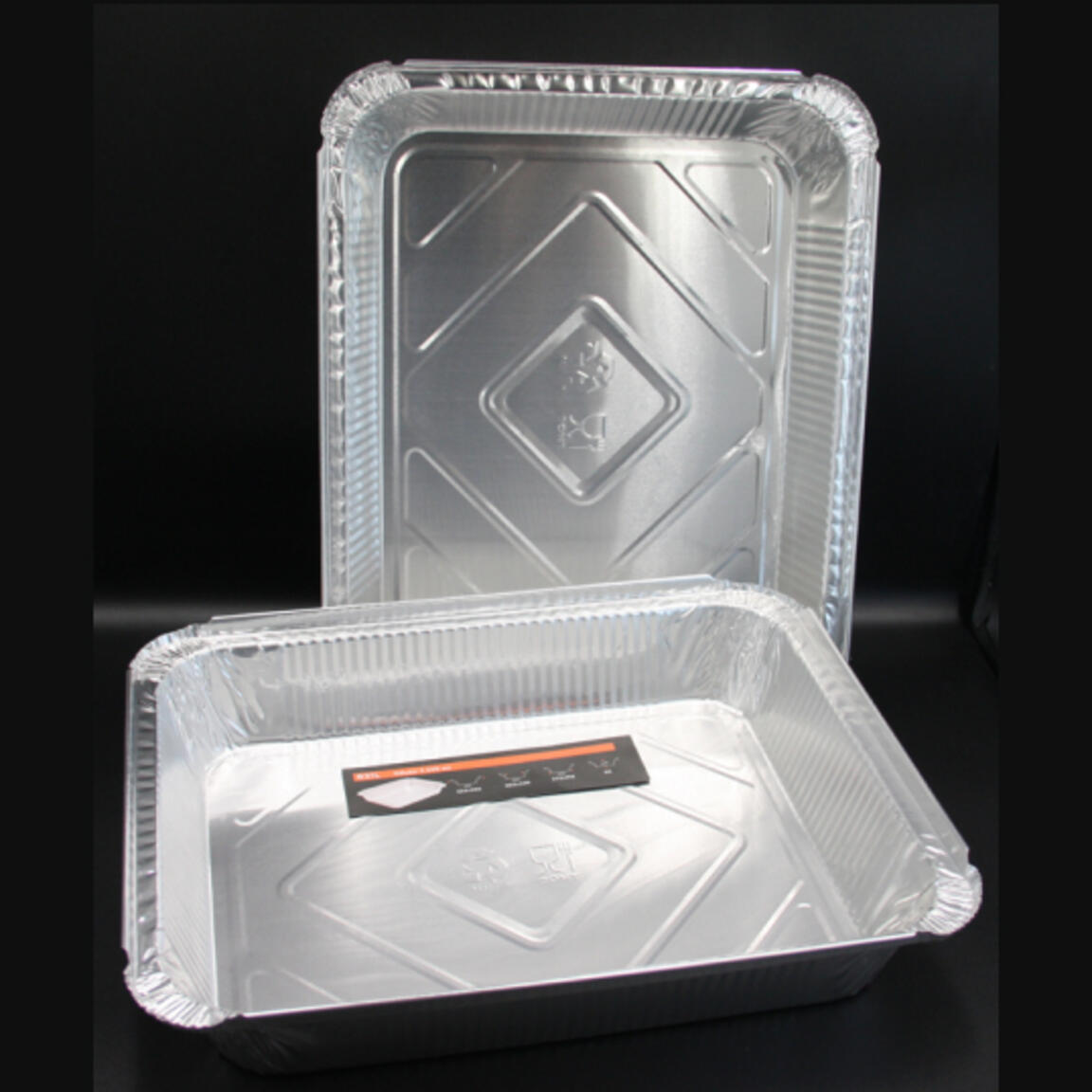 Форма из алюминиевой фольги R31L 3240мл (Внешний верхний размер 325Х263, Дно 270Х210, Н 52) 1/100/200