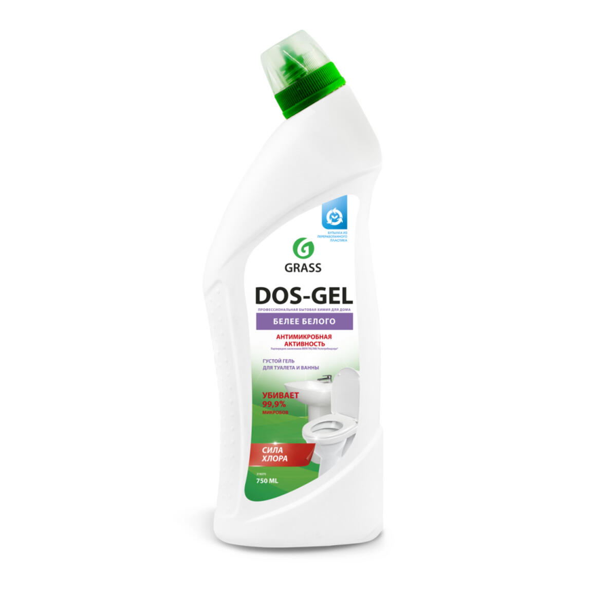 GRASS Гель дезинфицирующий  DOS GEL  (флак. 750мл (Ph11) 1/8 арт.219275