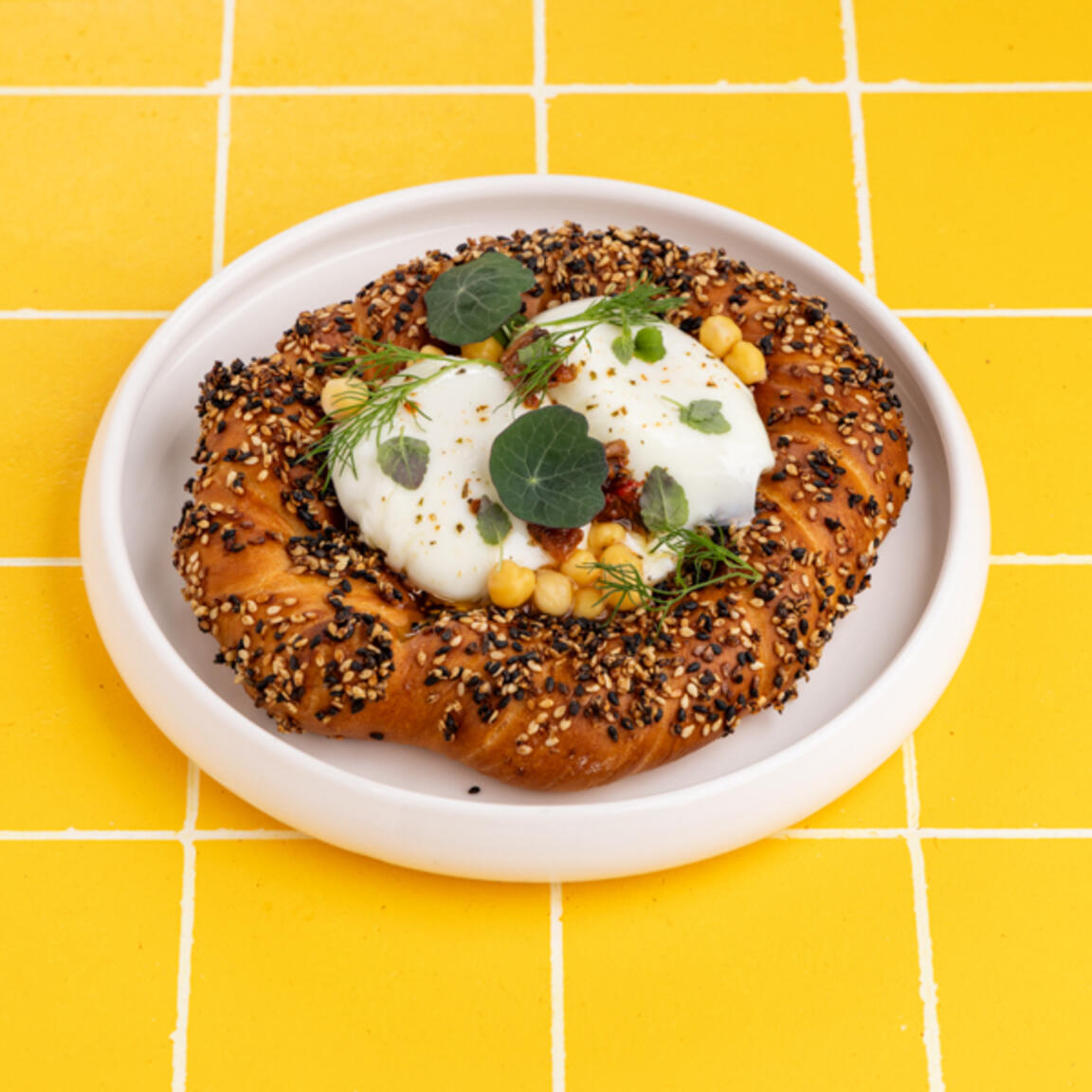 Яйца по-турецки в симите