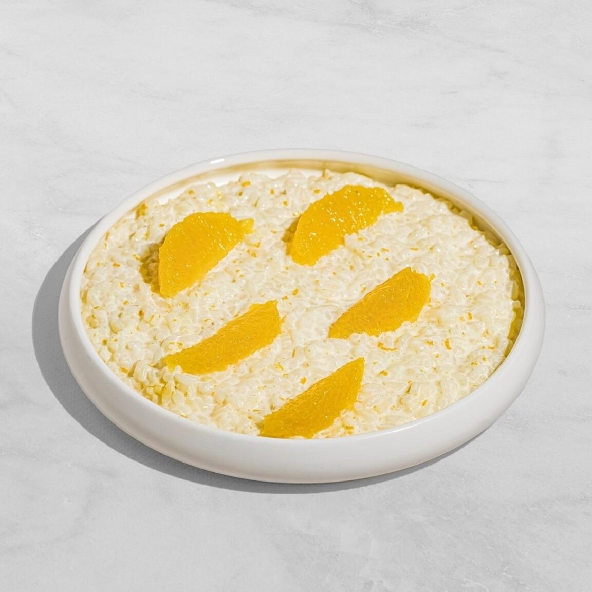 Каша рисовая с грушей и корицей