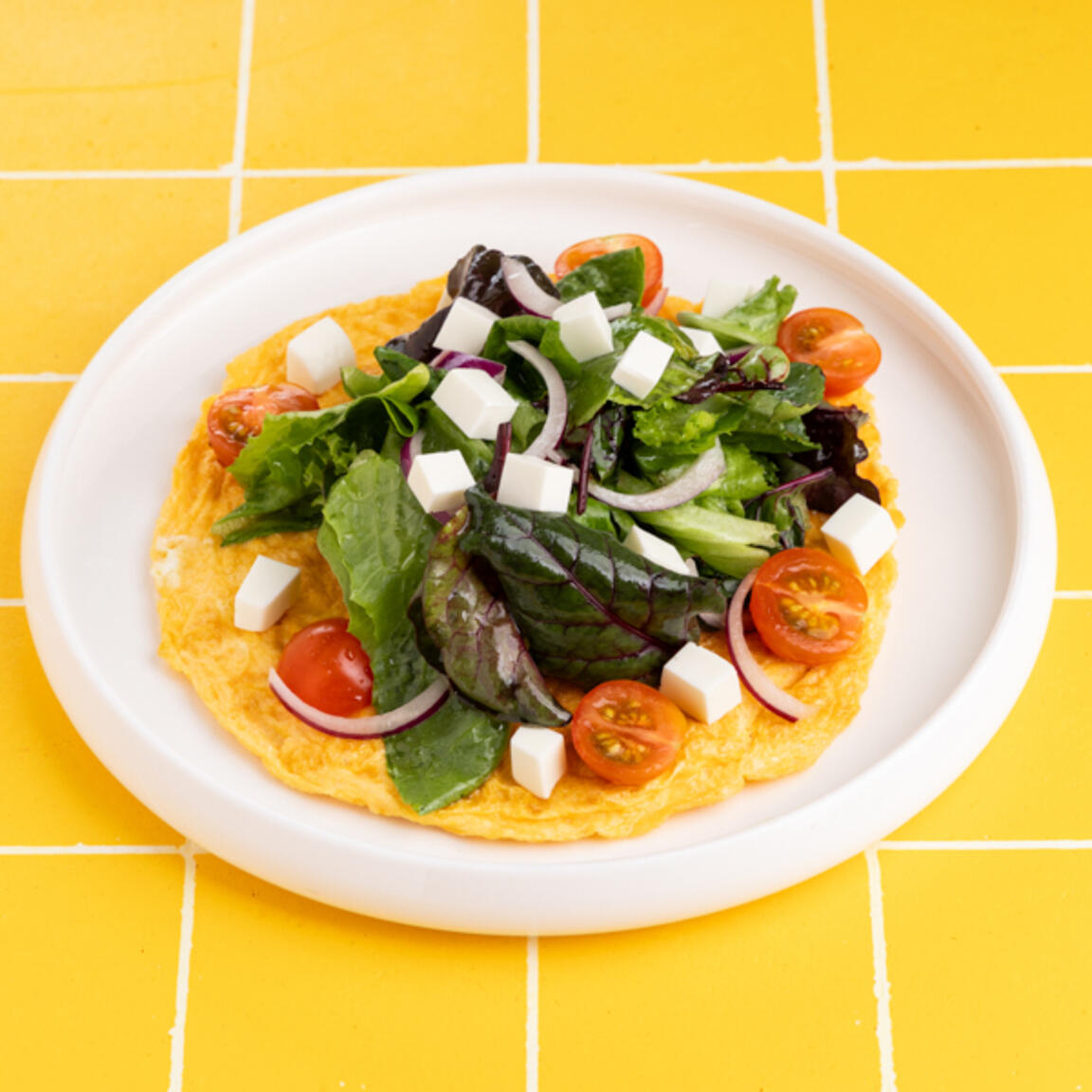 Фриттата с сыром фета