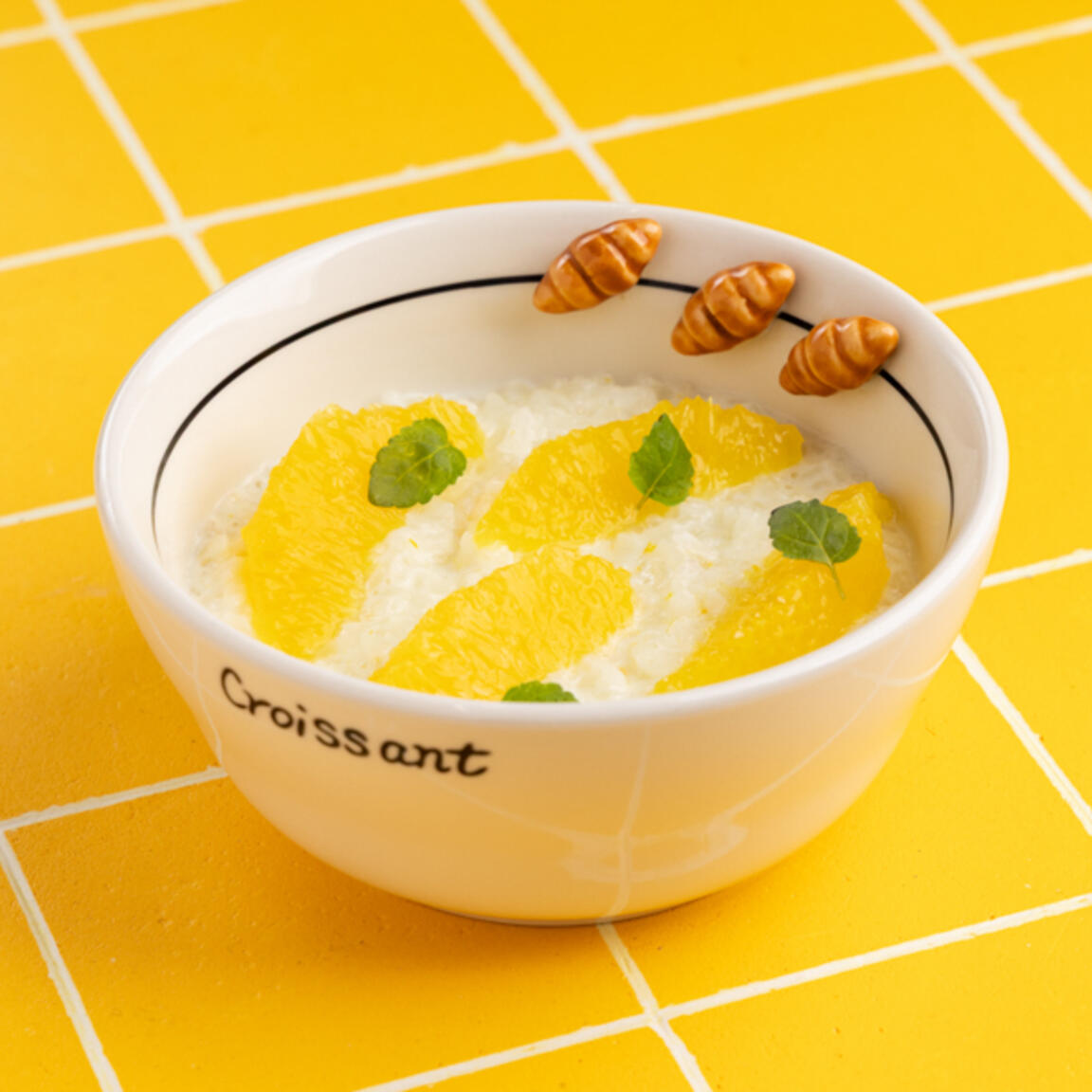 Каша рисовая с апельсином