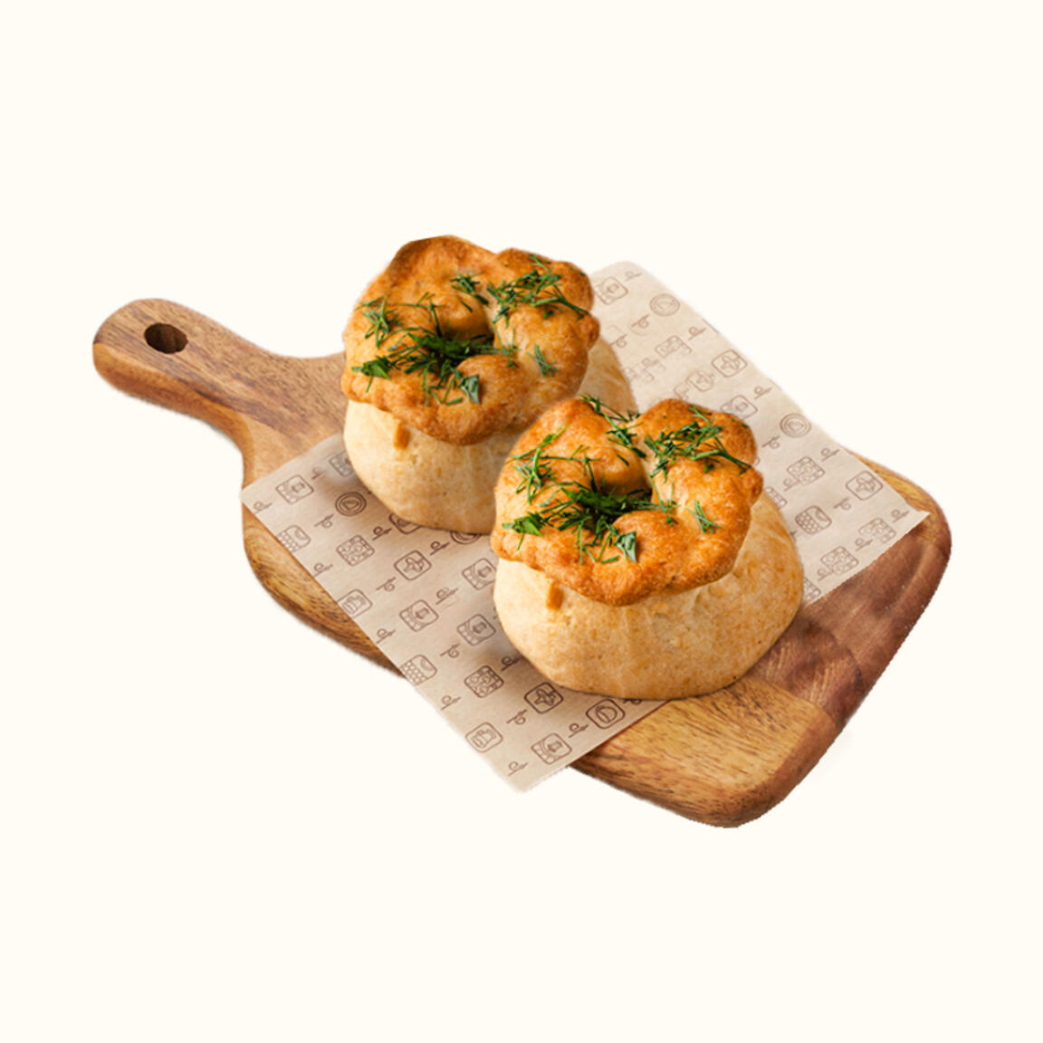 Лукошки с индейкой