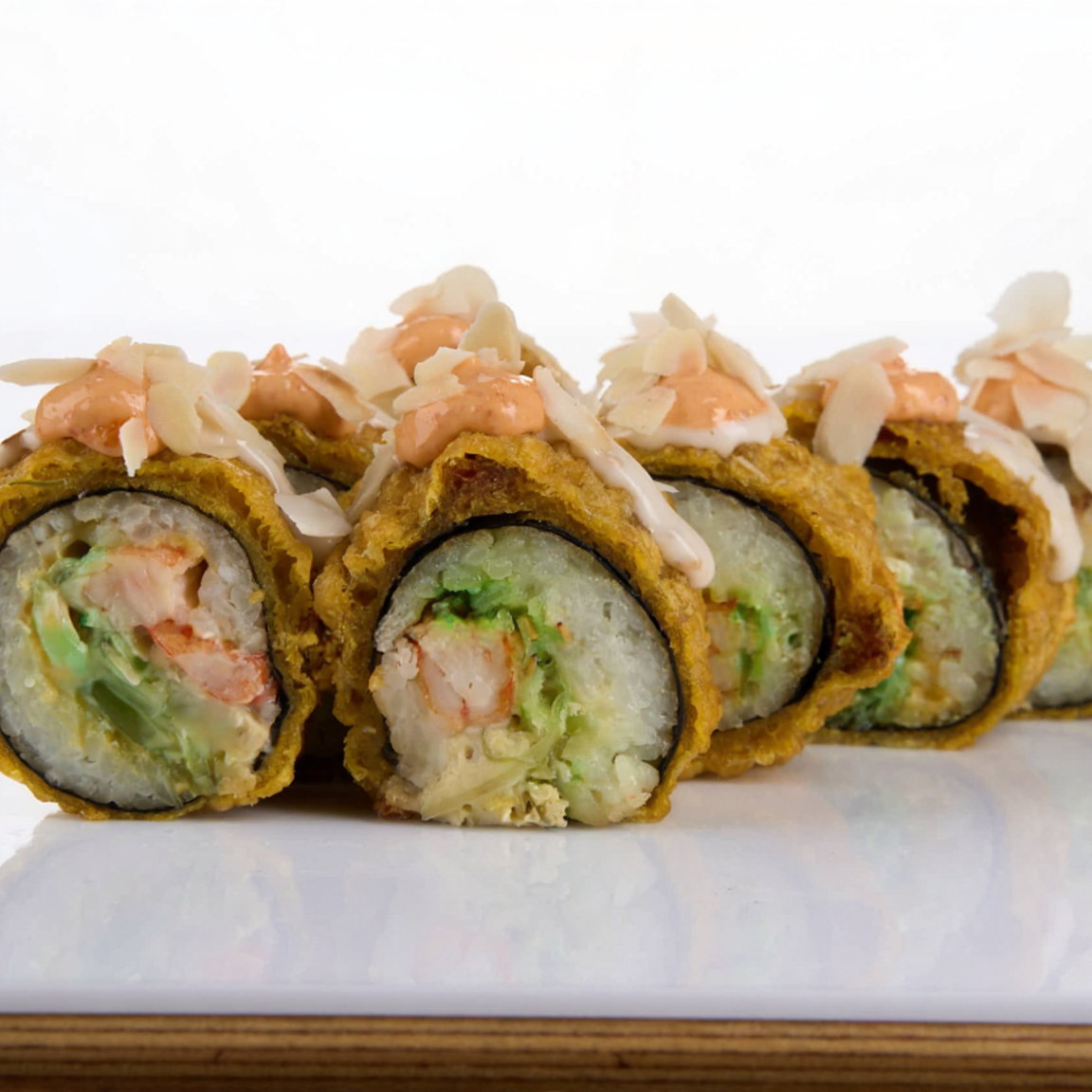 Панко креветка - омлет