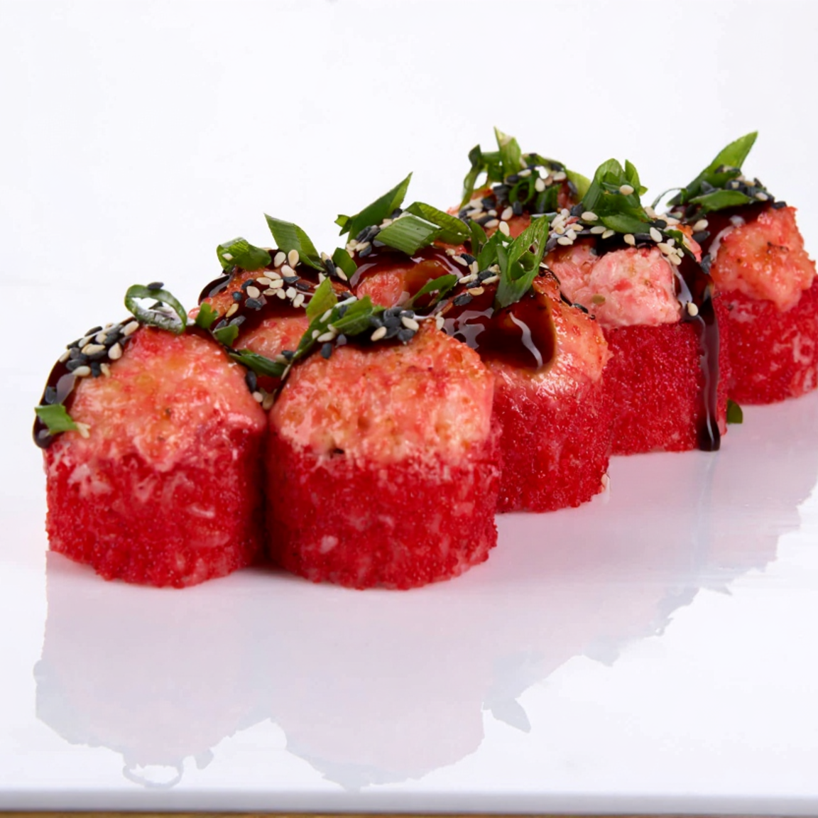 Запеченый с креветкой