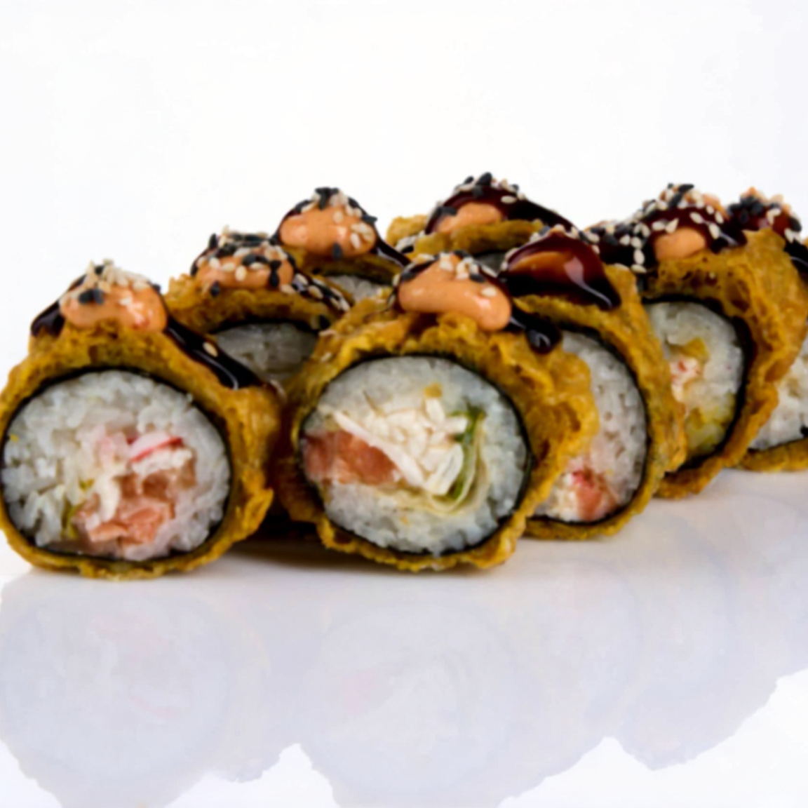 Панко лосось - краб