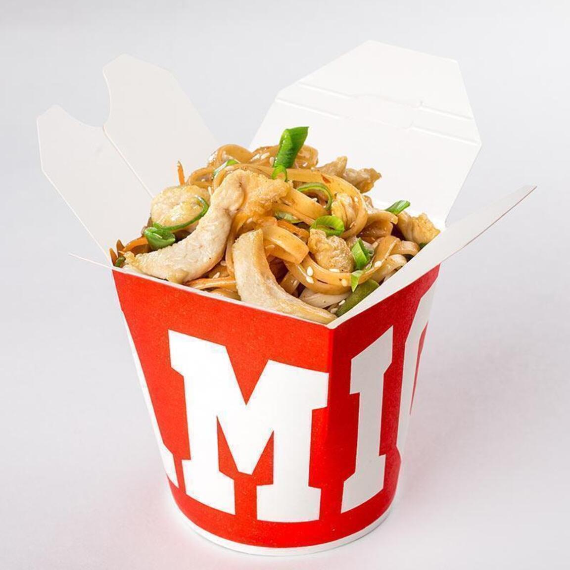 Вок с курицей в соусе Терияки