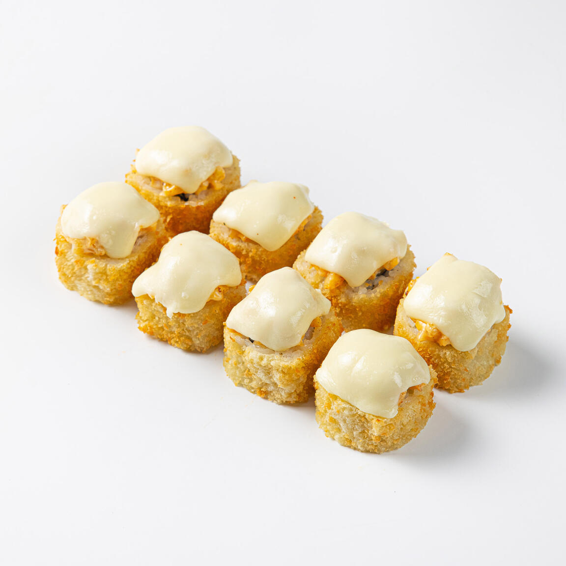 Запеченный с кальмаром и моцареллой