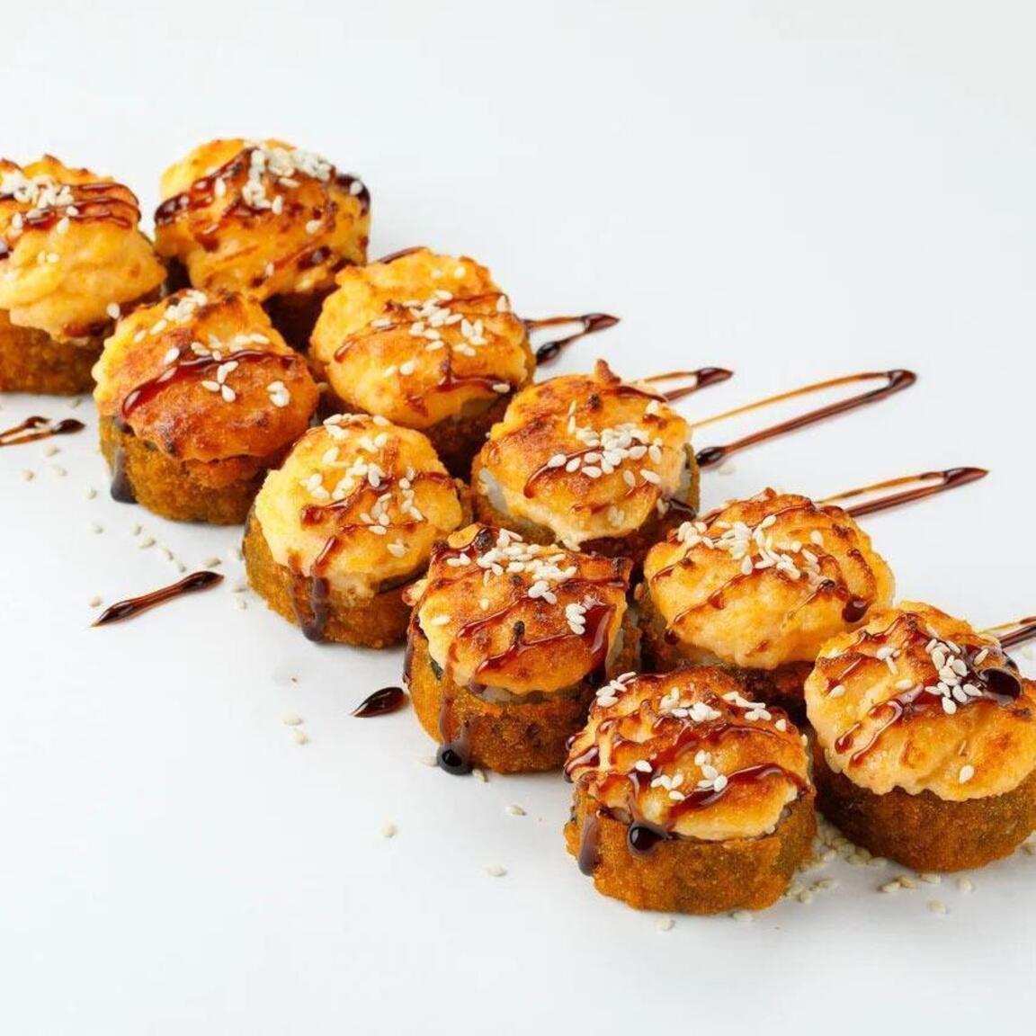 Ролл темпура запеченный с сыром