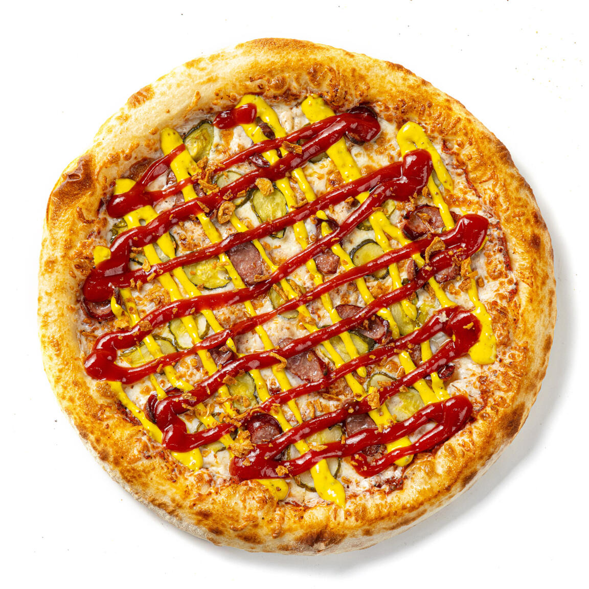 Пицца Хот-дог 25 см.