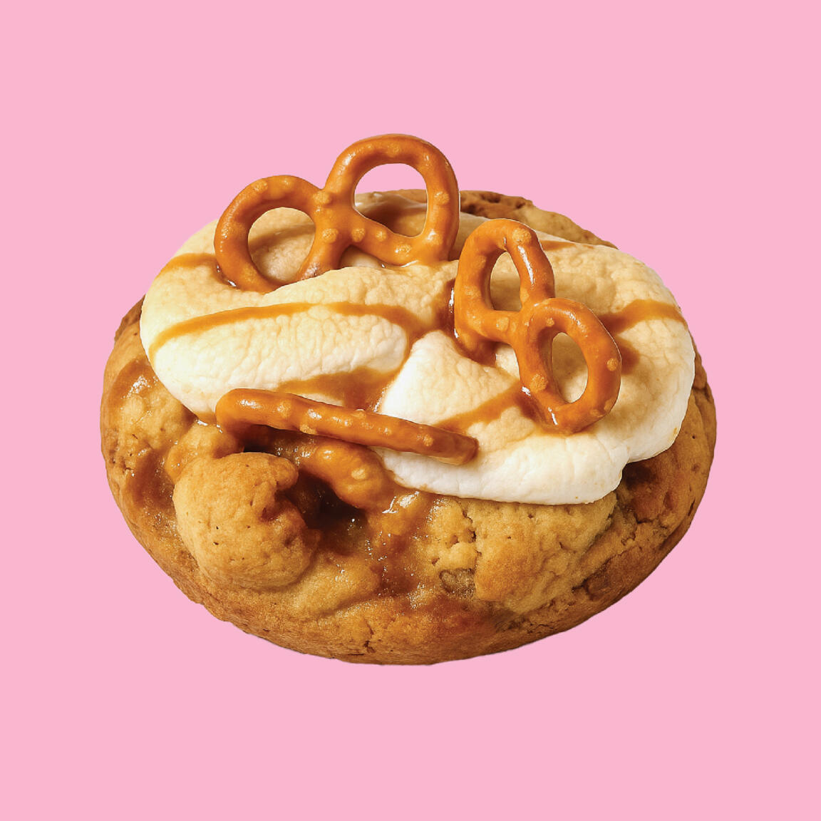 Pretzel Marshmallow Cookie / Крендельки с маршмеллоу