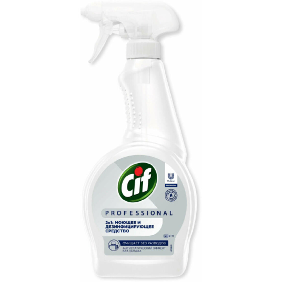 CIF professional ср-во 2в1 моющее и дезинфец 500мл 1/12