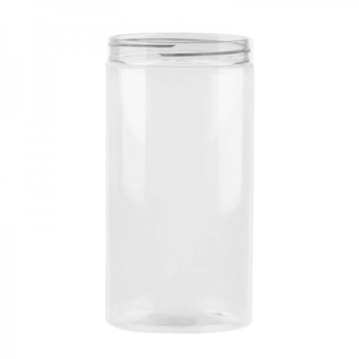 ПЭТ банка Круглая 1 л, (Д82) без крышки, 80шт/упаковка.